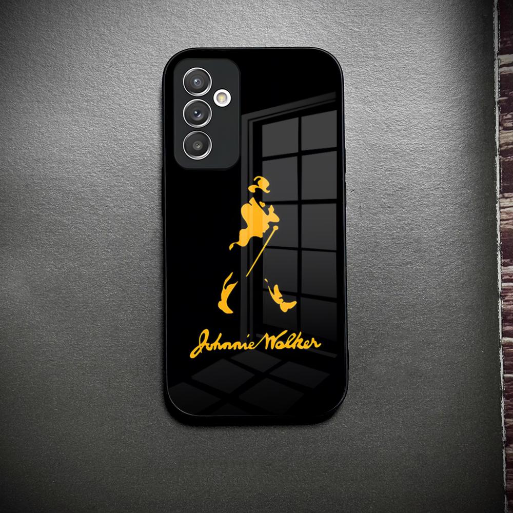 

JohnnieS WalkerS Logo Phone Case Glass For Samsung Galaxy S23 S25 S24 S21 S22 S20 Ultra Fe Plus A34 A15 A14 Cover Samsung S25Edge