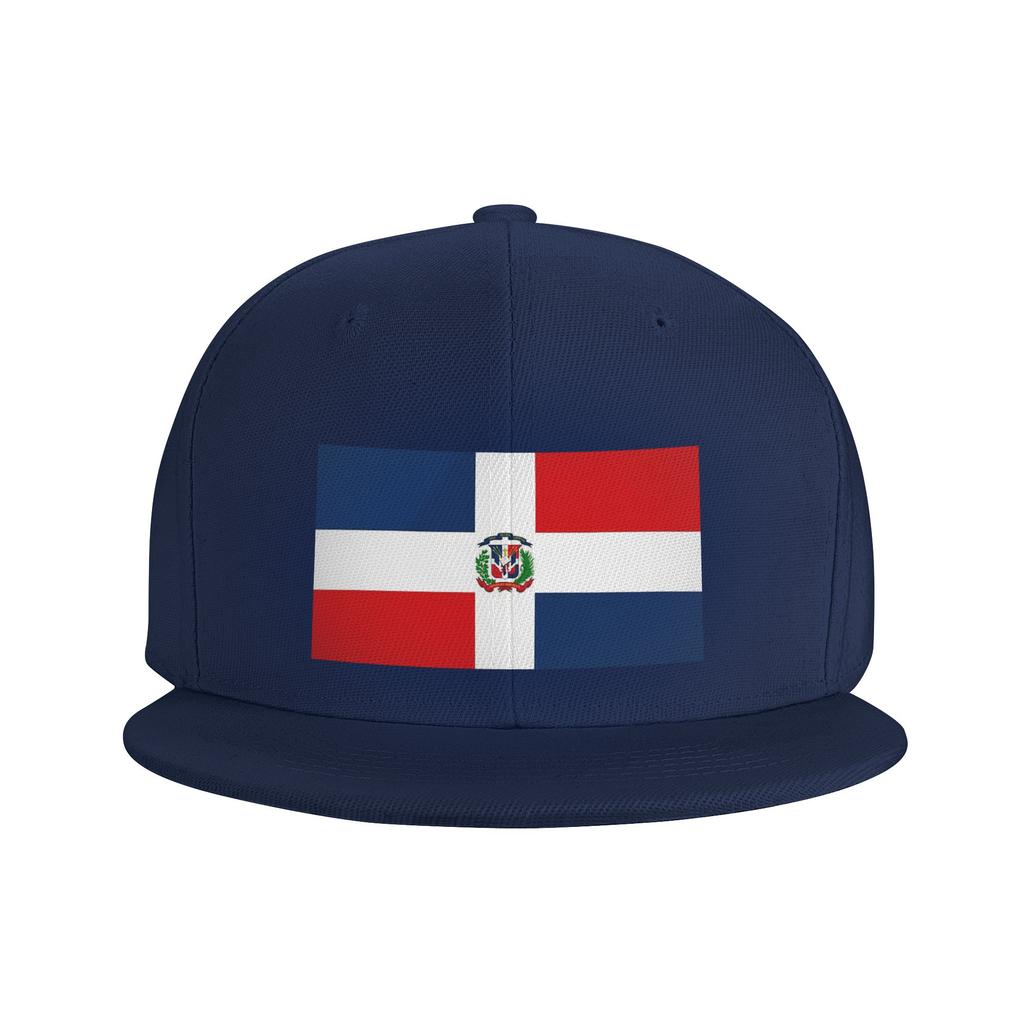 Dominican Republic Flag Baseball Caps Snapback Fashion Baseball Hats Breathable Casual Casquette Outdoor for Unisexs And Womens