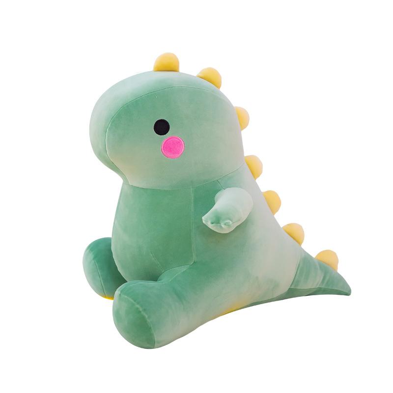 Creative Dinosaur Plush Toy Doll Sleeping on The Bed, Children's Rag Doll Birthday Gift