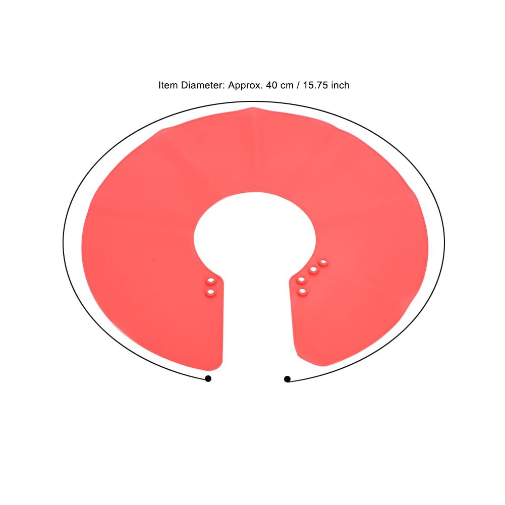 

Soft Salon Haircut Shoulder Wrap Magnet Clasp Design Hair Dye Silicone Pad Haircut Neck Cape красный