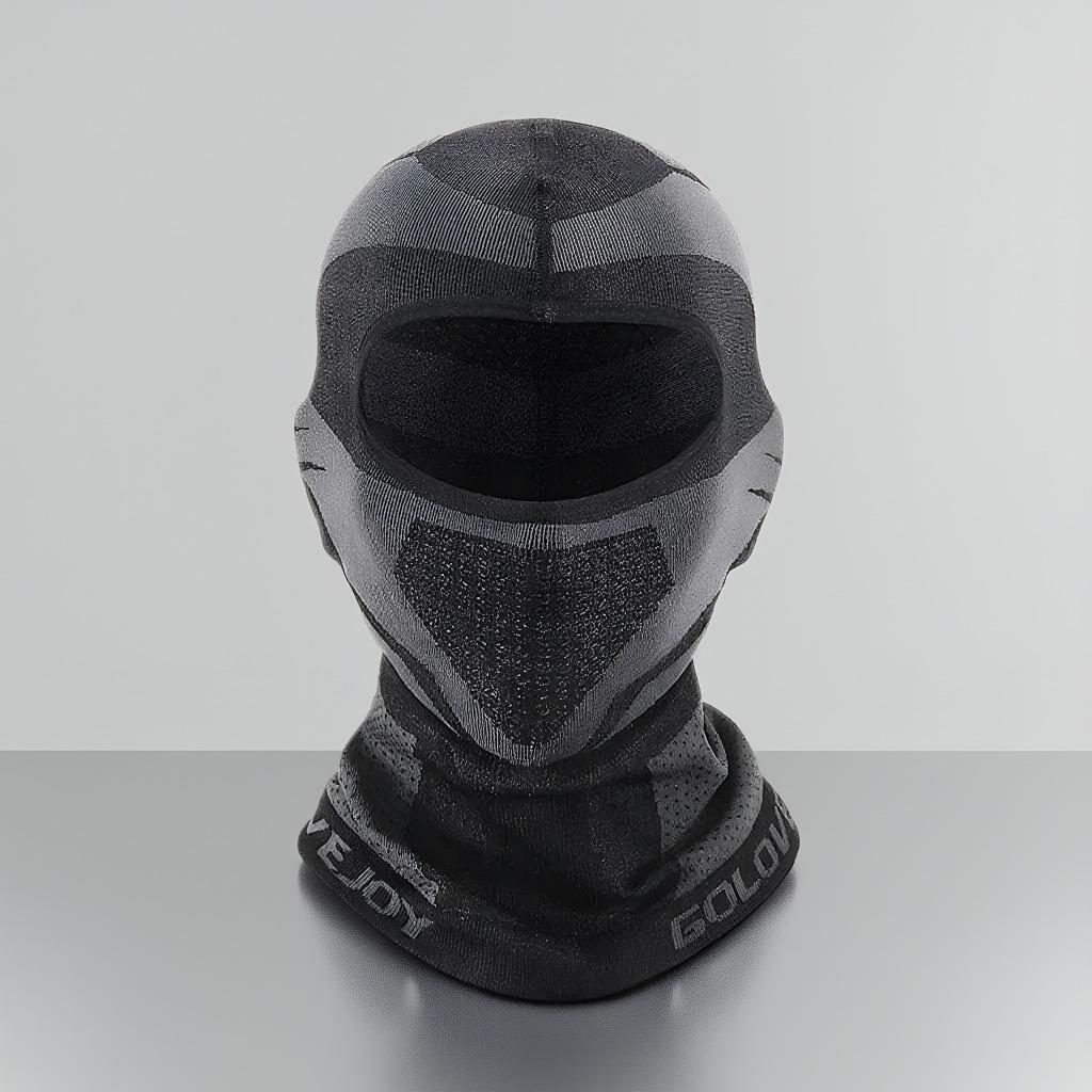 Motorbike Riding Full Face Mask: Summer Breathable Motorcycle Balaclava Neck Mask for Cycling Helmet Hood