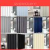 Modern Minimalist Polyester Waterproof Shower Curtain Set For Bathroom Decor