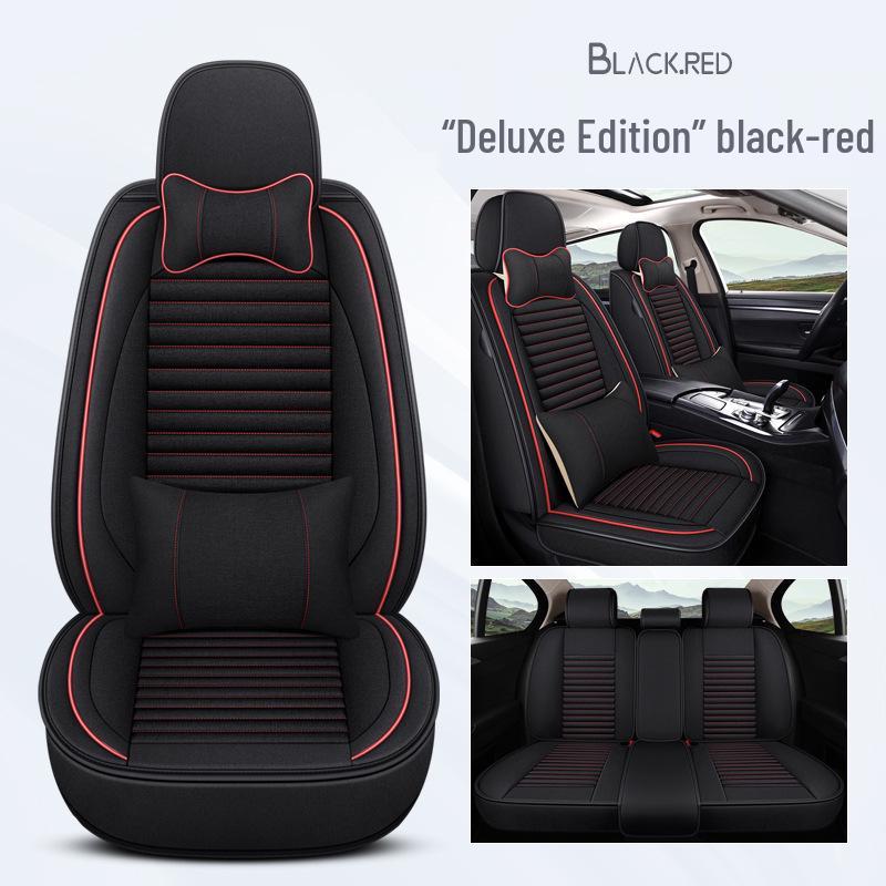 Citroen Car Seat Cushion - Versailles, C5, Elysee, Fukang, C4, Sega, C3-XR - Linen Seat Cover