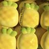 Hand Relax Slow Rising Toy Cream Yellow Soft Rebound Toys Pineapple Squishy Toy  Birthday Gift