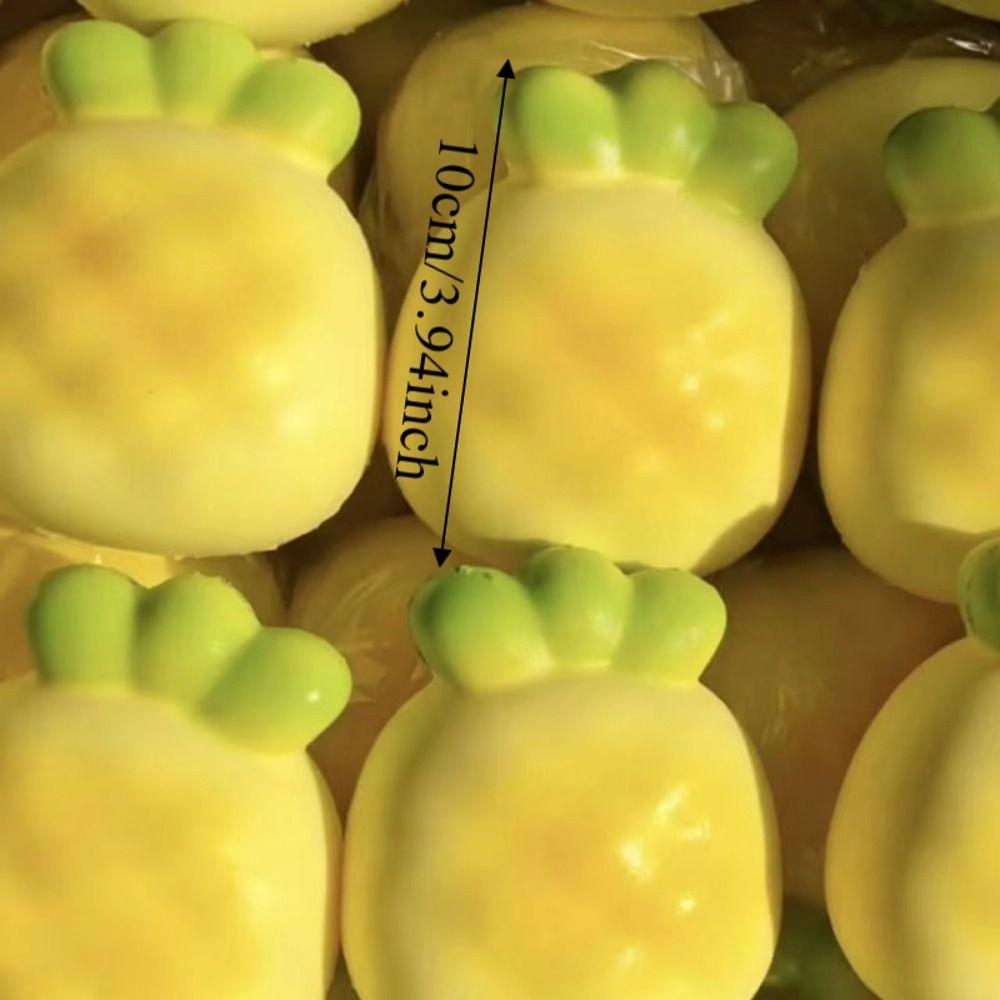 Hand Relax Slow Rising Toy Cream Yellow Soft Rebound Toys Pineapple Squishy Toy  Birthday Gift