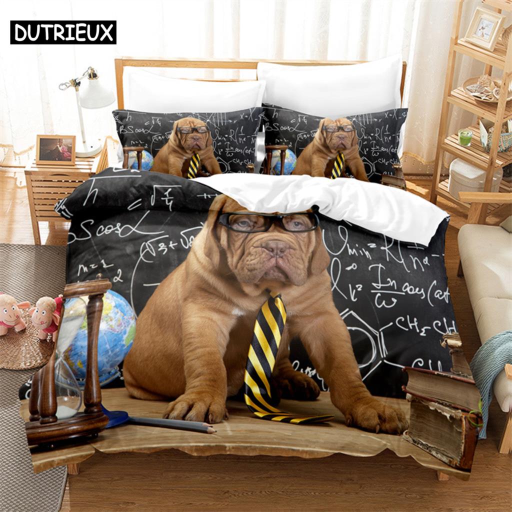 Comforter 3D Digital Printing Fashion Design Animal Bedding Set Queen Size