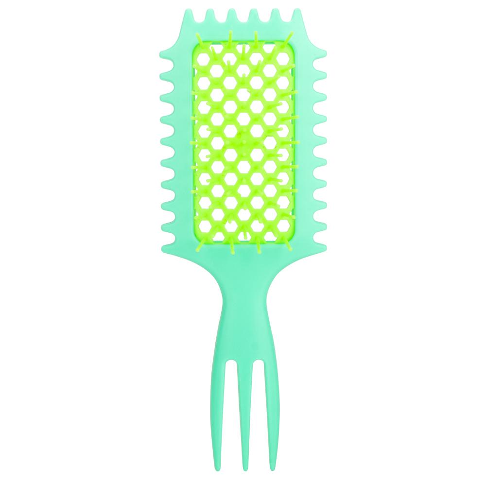 

1 шт. Универсальная расческа для укладки волос - Мягкая губка, прочная, подходит для всех типов волос как для влажных, так и для сухих волос