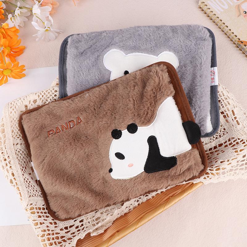 Reusable Electric Hot Water Bag Soft Winter Hand Warmer Hot Water Bottle Rechargeable Warm Hand Pocket Christma Gift