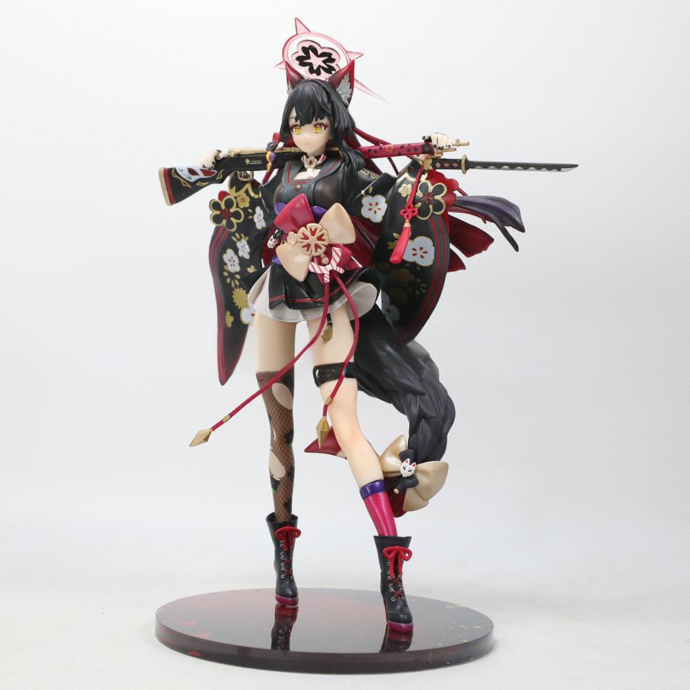 Wakamo Standing Position Game Girl Figure Model Statue Boys Collection Desktop Decoration Ornament Toy Gifts