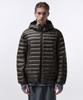 Musinsa Standard [City Leisure] Sheer Ripstop Hooded Light Down Jacket [Mud Grey]