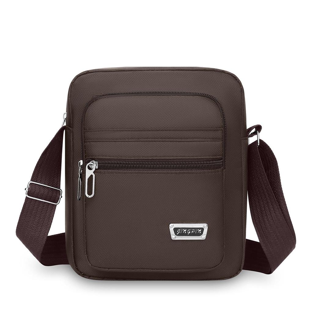 Men's and Women's Multi-Layer Waterproof Crossbody Business Bag and Wallet