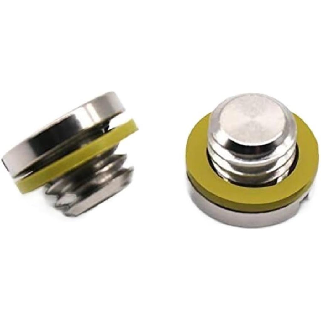 Car Repair Parts 2 PCS Marine Drain Plug Screw Kits 10-79953Q2 for Mercury MERCRUISER Replaces 10-79953A2 18-2244 22420 10-79953Q04 Easy Maintenance