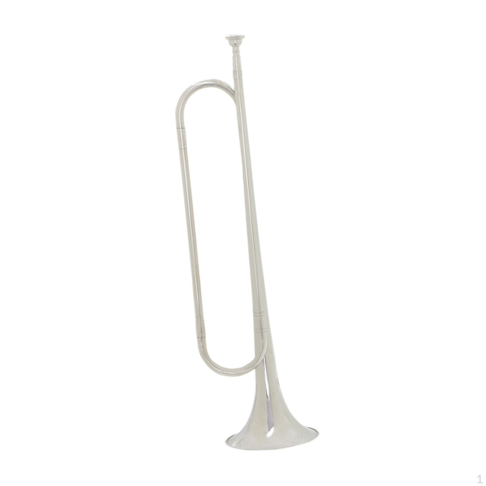 

B-бемоль горн Blowing Classic с мундштуком Cavalry Trumpet Scout для оркестра серебряный