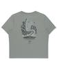 BBC EARTH Women'S Desert Policot T-Shirt Ash Blue