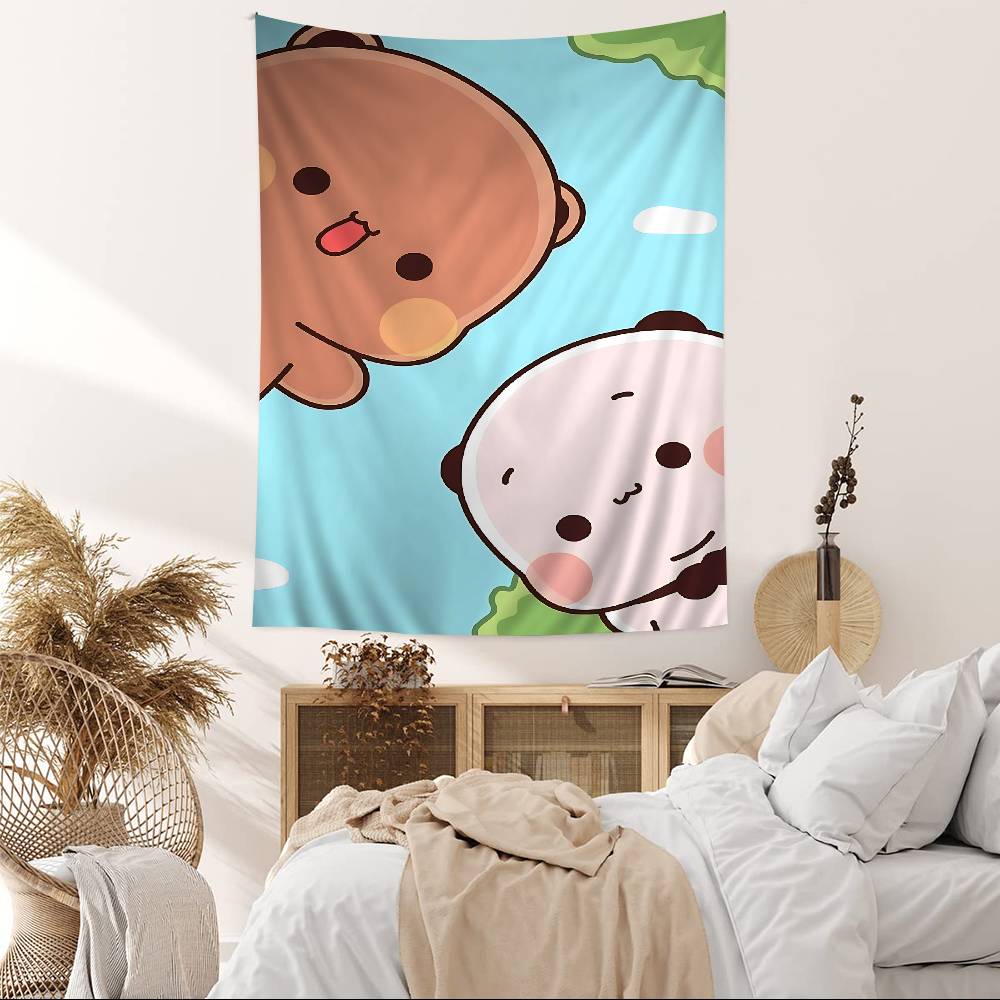 Bubu Dudu Cartoon Cartoon Tapestry Wall Hanging Decoration Household Home Decor