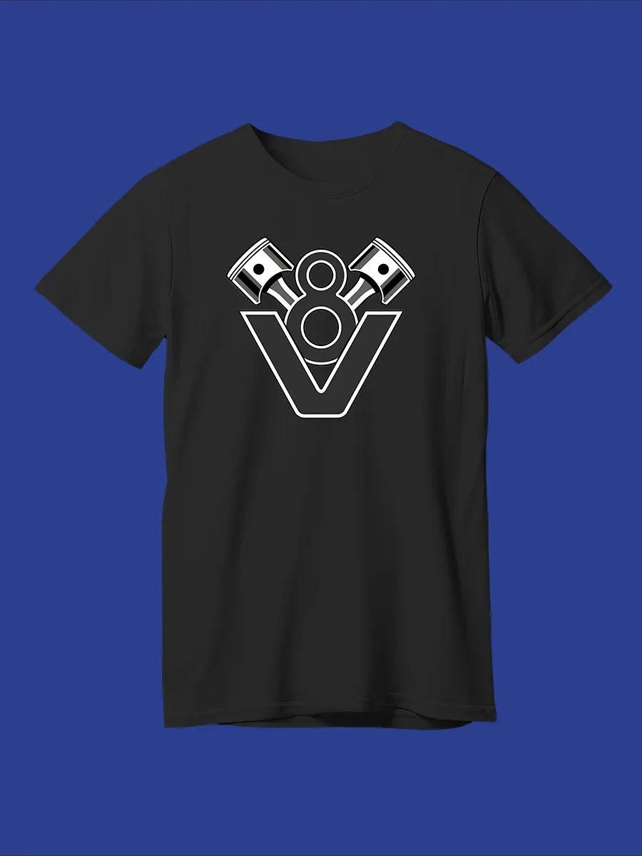 

V8 Engine T‑shirt XL