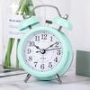 Alarm Clock,Dormitory Student Alarm Clock,Multifunctional Metal Small Alarm Clock,Children's Bedroom Bedside Dedicated Clock,