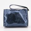 Krokodil-Optik Clutch mit Handschlaufe 21x15x8cm Damen O BAG