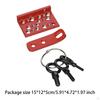 Pull Handle Set Right Angle Backing Plate Multiple Metric Holes for Car Body Technician Sturdy