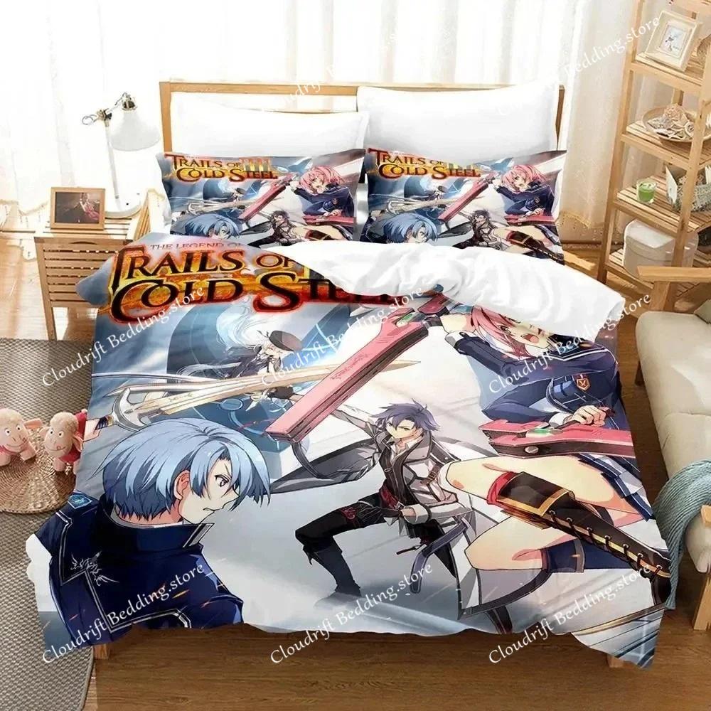 The Legend of Heroes Trails of Cold Steel Bedding Set Single Twin Full Queen King Size Bed Set Adult Kid Bedroom Duvet cover
