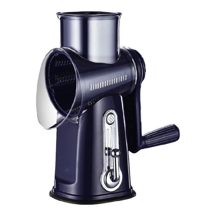 Efficient Hand Cranked Round Mandolin Slicer for Fruit Vegetable and Nut Rotary Cheese Grater and Shredders Supplies