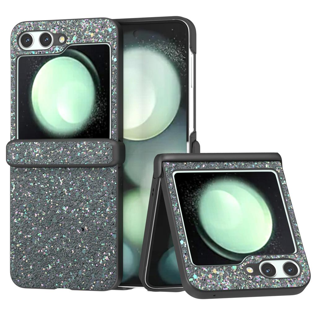 For Samsung Galaxy Z Flip7 FE 5G/Z Flip6 5G Easy Folding Wholesale Phone Case PC+PU Leather Phone Shell