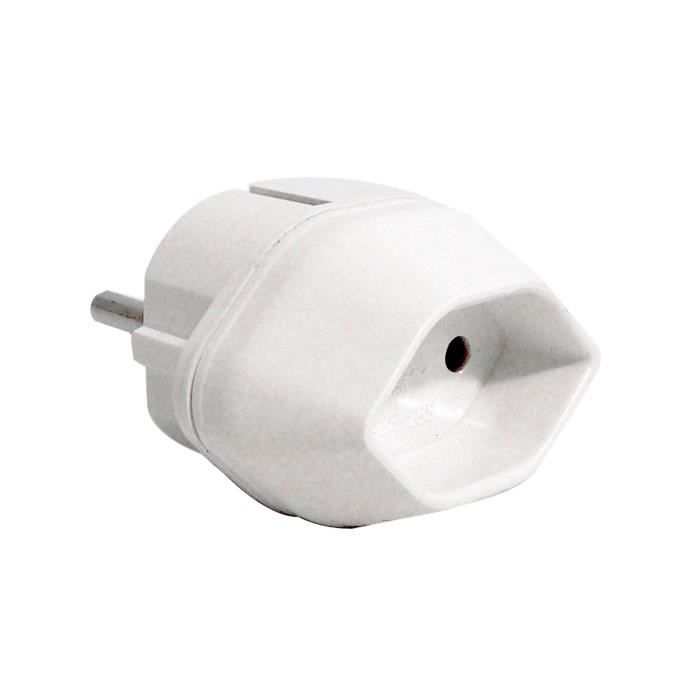 Adaptateur Suisse Vers France ZENITECH