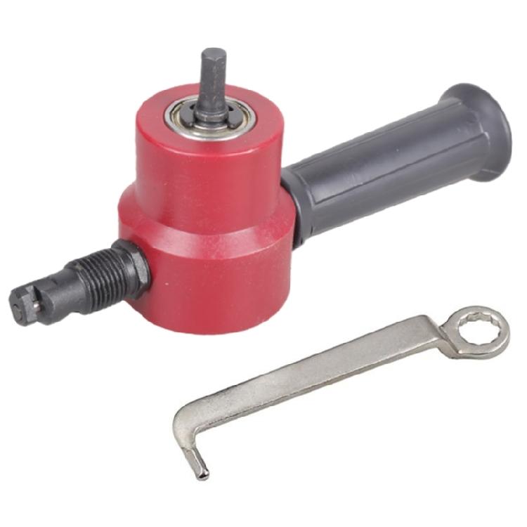 

Metal Cutting Double for Head Sheet Nibbler Hole Saws Cutter Drill Attachment To 1 червоний