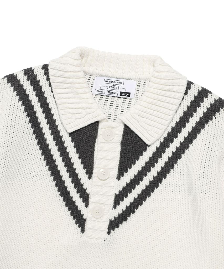 NICEGHOSTCLUB Ffats Sailor Pk Knit_Ivory(Ng2Efuk640A)