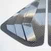 New 2pcs Racing Side Rear Quarter Window Louvers for Nissan Altima 2013-2018 (Carbon Fiber Style)