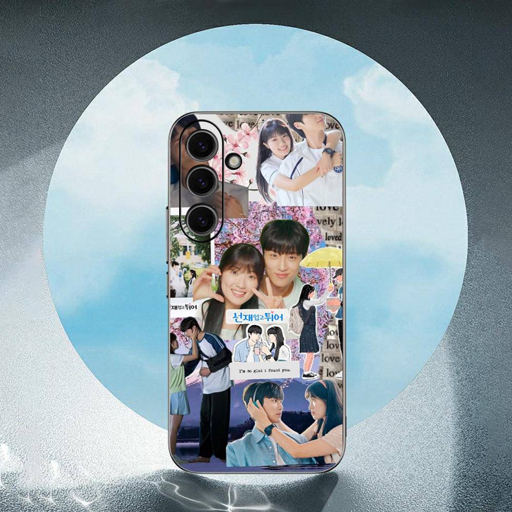 Korean Tv Dramas L-Lovely Runner For Samsung Galaxy S23 S24 S25 Ultra S22 Plus S21 Black Soft Case Waterproof Soft Case