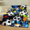 Soccer Ball Splash Blanket bedroom Blanket for Livingroom Couch lunch break Soft throw for Friend's festival Gift