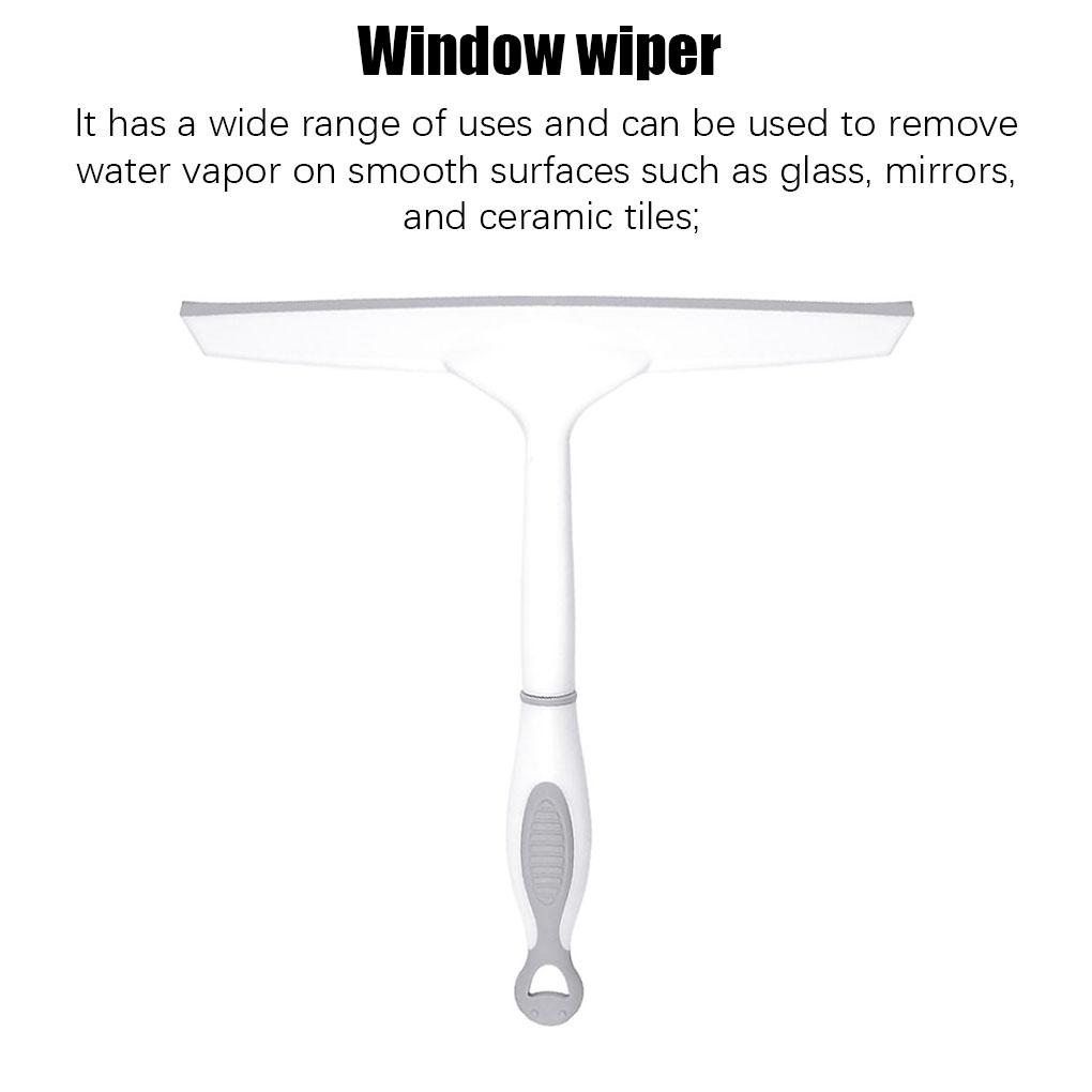 Glass Water Scraper Handheld Window Cleaning Scraper Household Mirror Cleaning Tool for Bathroom