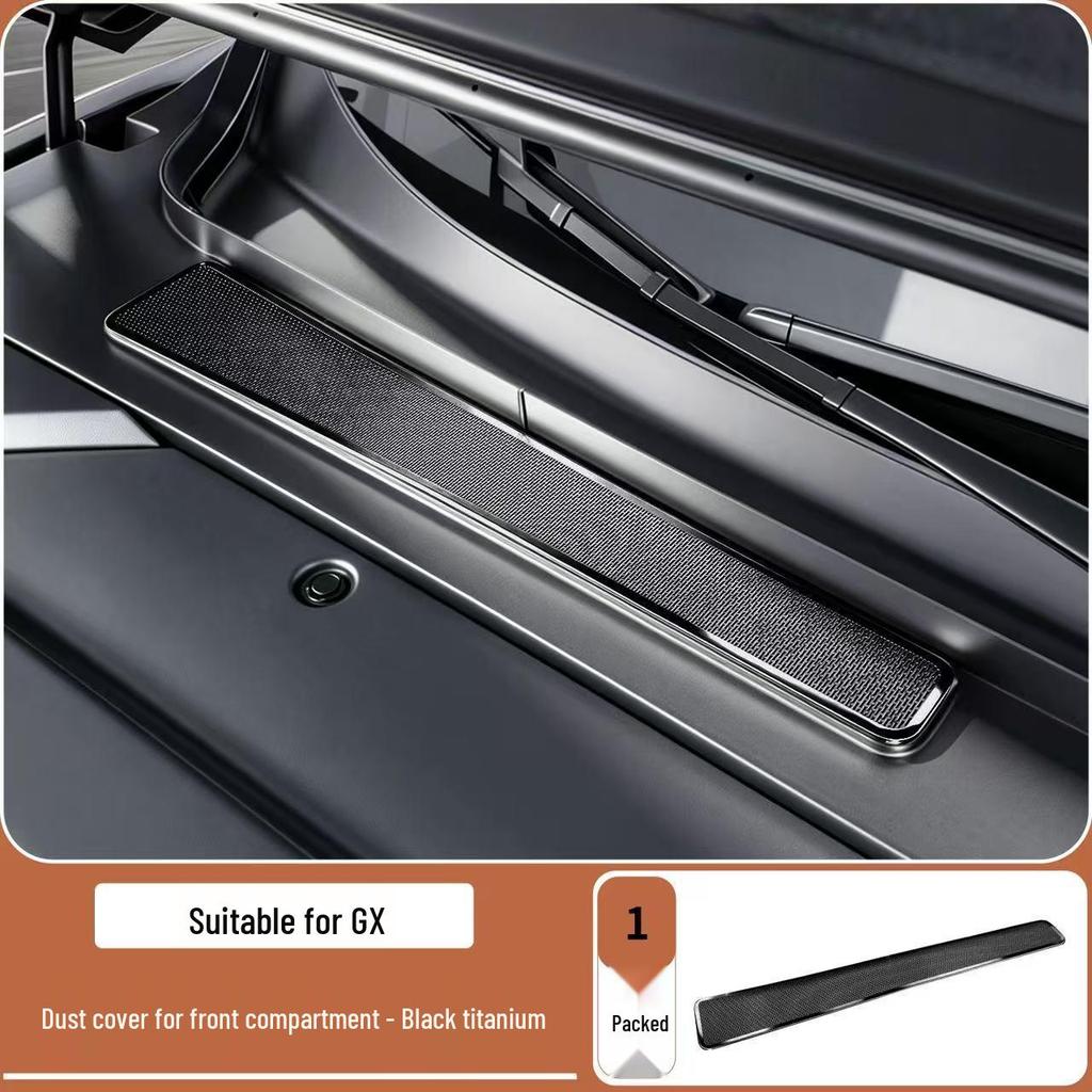 Stainless Steel Speaker Cover for Xiaopeng GX Car - Dust-Proof Interior Decoration