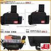 [OPEN BOX] HAKAWAFLY 5-Way Waterproof Fishing Tackle Bag with 2 Rod Belts and 5 Carabiners Outdoor Storage Japan Import