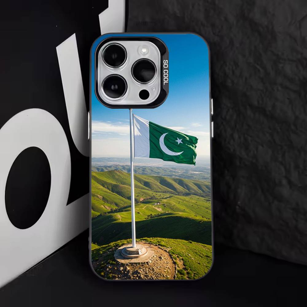 

Чехол для телефона с флагом Пакистана P-Pakistan-n Для iPhone 17,16,15,14,13,12,11,Pro,Max,Plus,E,Air,Mini Черная ТПУ крышка iPhone16Plus