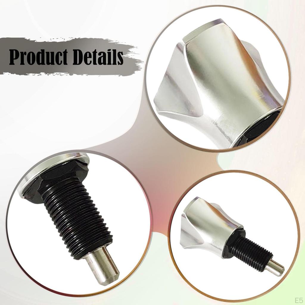 Bike Pull Pin Spring Knob Fitness Equipment Part Easy To Intall Aluminum Alloy Universal Adjustment