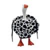 Geese Costume Ornament 7Inch Desk Geese Statue Outfits Light Weight Washable for Office Tabletop and Home Decoration