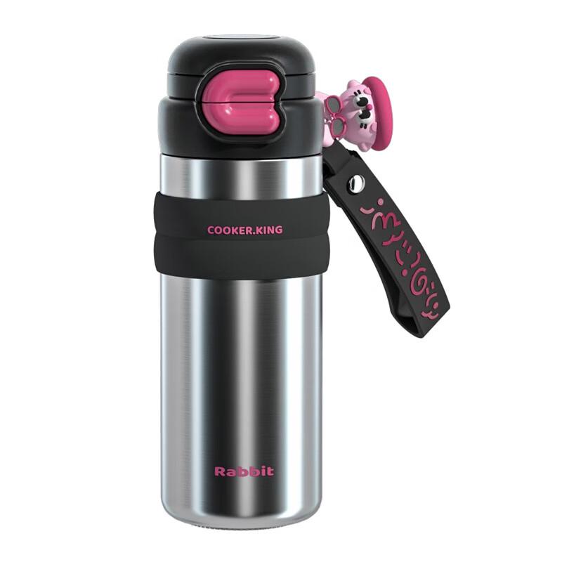Chui Da Huang CC Rabbit Series 500ML 316SS Dual-Use Insulated Straw Bottle