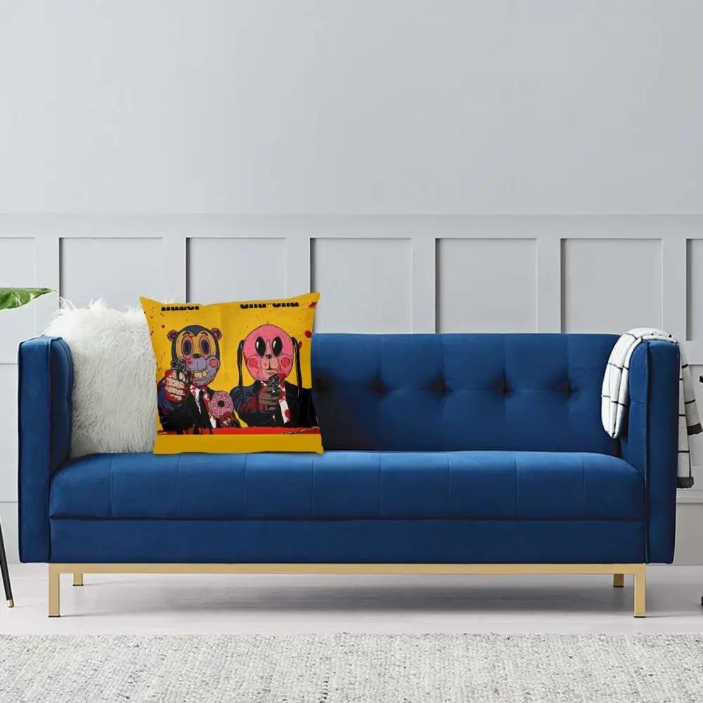 Umbrella Academy Square Pillow Case Polyester Throw Pillow Klaus Vanya Hargreeves  Cushion Covers