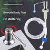 Home Accessory Kitchen Detergent Dispenser Black Marble Soap For Sink Pump Stainless Steel Liquid Pressure Hand Hardware