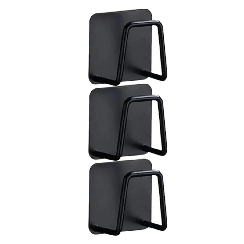 Kitchen Sponge Holder Self Adhesive Sink Rag Drain Drying Rack Wall Hooks Wire Ball Organizer Bathroom Storage Home Organizer