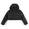 High version Lulu down jacket five-grid bread jacket short four-grid cloud three-grid puff men's and women's jacket