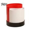 Pen Holder with 2 Compartments, Detachable Plastic Stationery Storage Container, Decorative Pencil Organizer Box for Home Office Desk