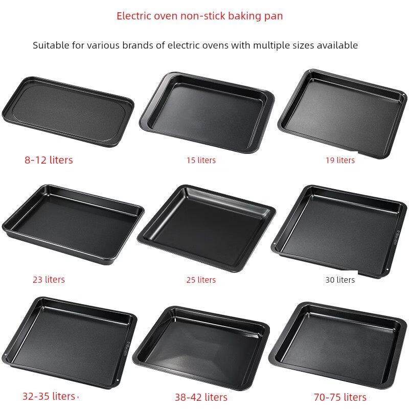 ZISIZ Non-stick Carbon Steel Rectangular Baking Pan