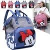 Große Kapazität Minnie Mama Tasche Stilvoller Praktischer Schwangerschaftsrucksack
