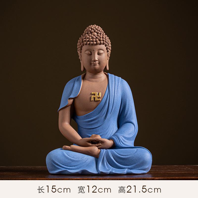 Tathagata Buddha Statue Sakyamuni Buddha Statue Customized Incense Porch Home Decor Buddha Sculpture FENG SHUI Home Decor