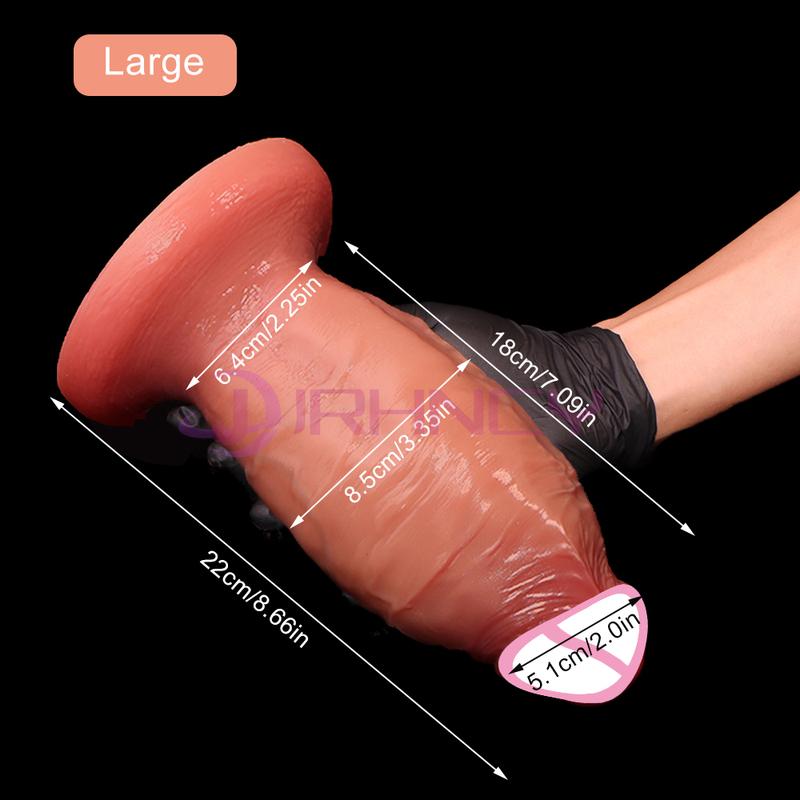 45-100mm Thick Dildos Realistic Silicone Plump Dick 18+ Sex Toys for Women Masturbation Big Realistic Penis Men Anal Plug
