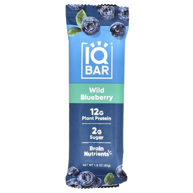 Plant Protein Bars, Wild Blueberry, 12 Bars, 1.6 Oz (45 G) Each