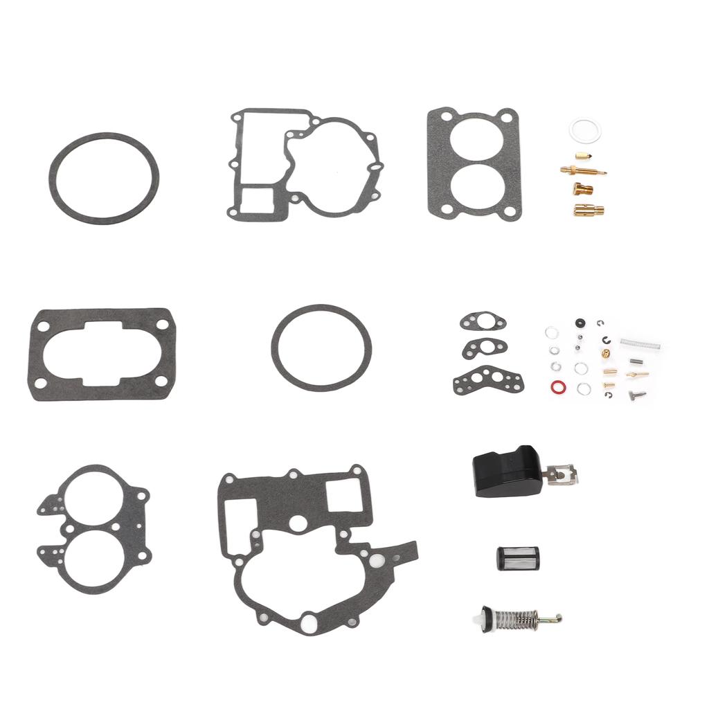 Carburetor Repair Kit 3304‑9565A7 Stable Performance Replacement for Mercruiser Marine 3.0L 4.3L 5.0L